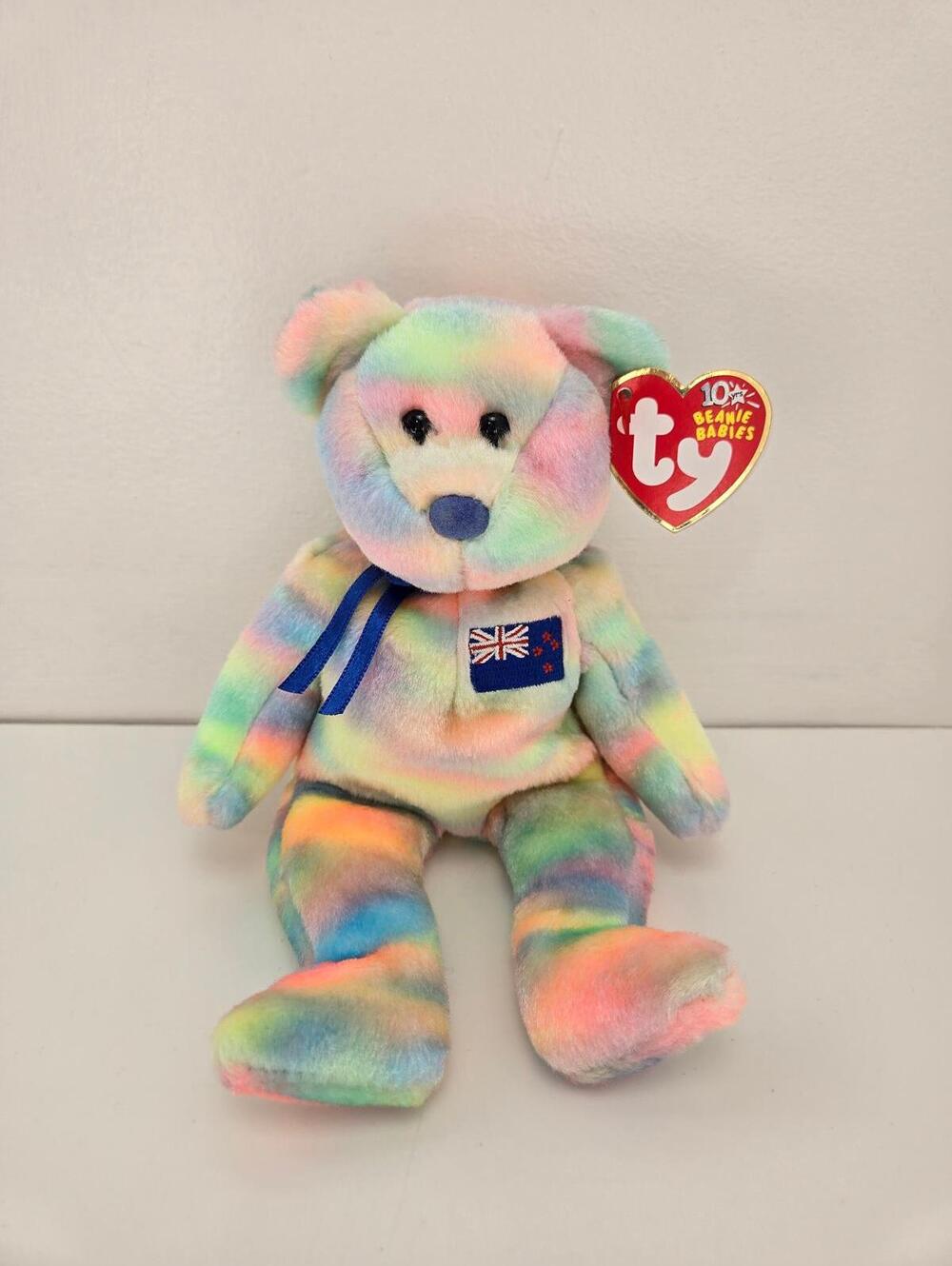Ty Beanie Baby “Kiwiana” the New Zealand Exclusive Bear (8.5 inch)